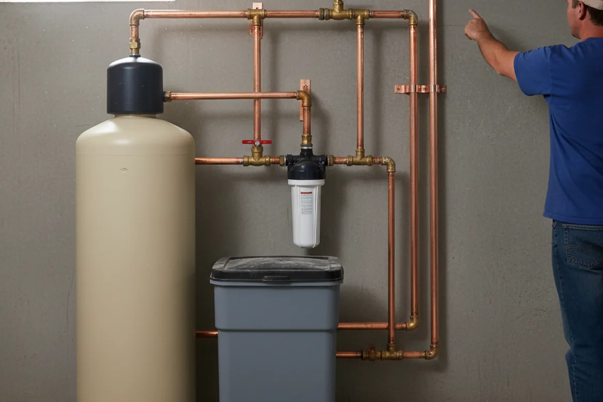 Whole-house water treatment system installed in Bloomington